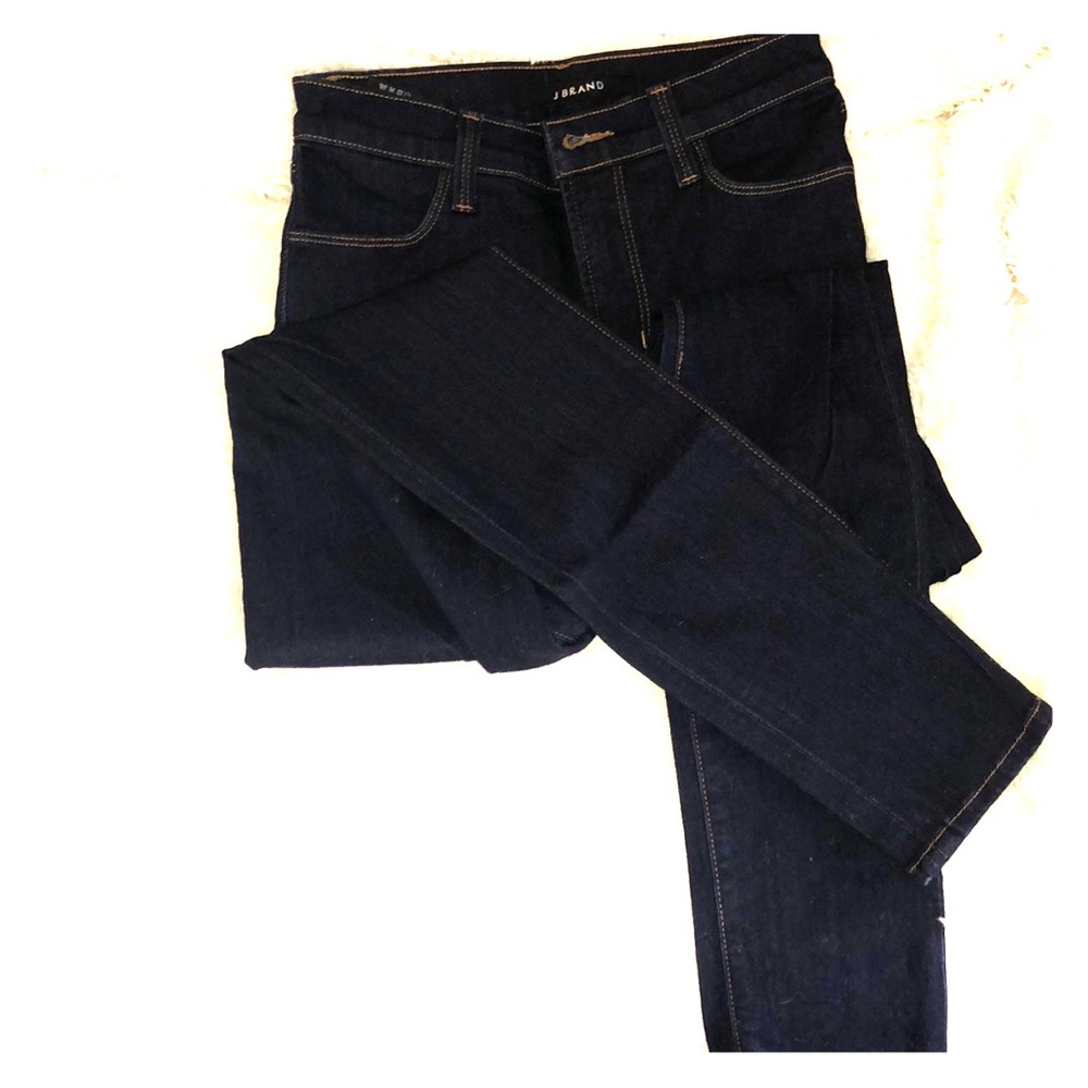 Denim Skinny Jeans. Indigo Dyed. J Brand.